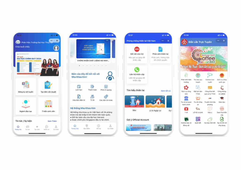 lợi ích của việc sử dụng zalo mini app