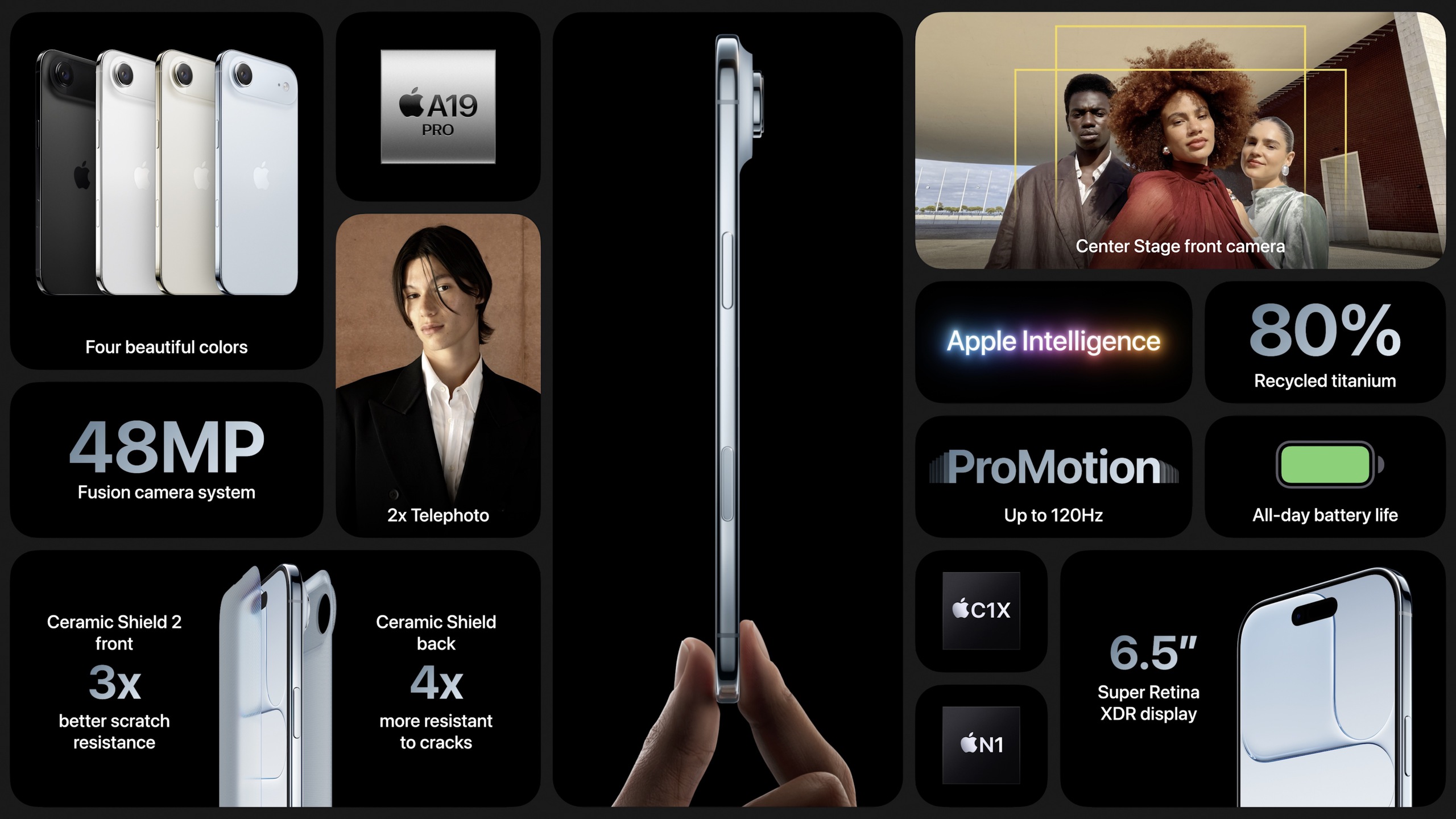 nâng cấp camera chính của iPhone 17 Pro Max